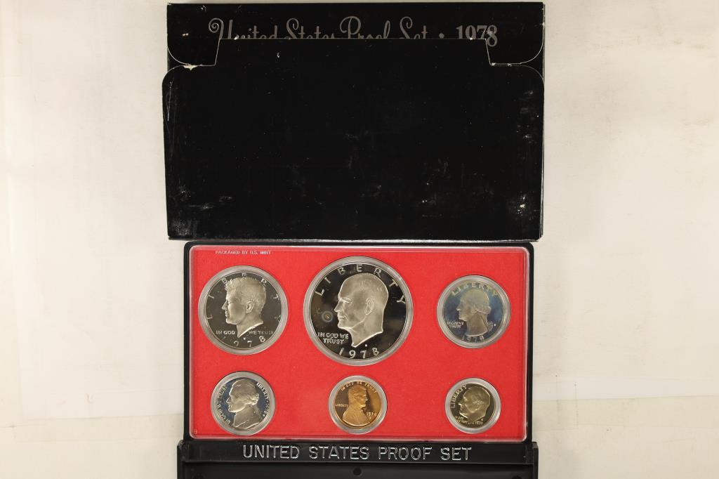 1978 US PROOF SET (WITH BOX) (1 of 2)