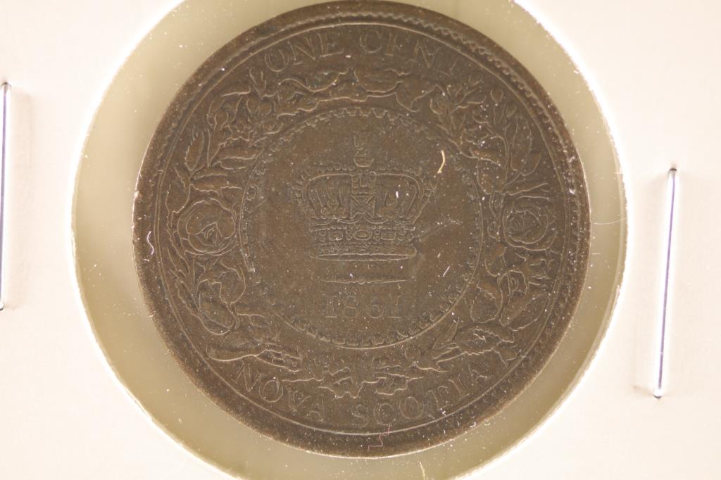 1861 NOVA SCOTIA 1 CENT (1 of 2)