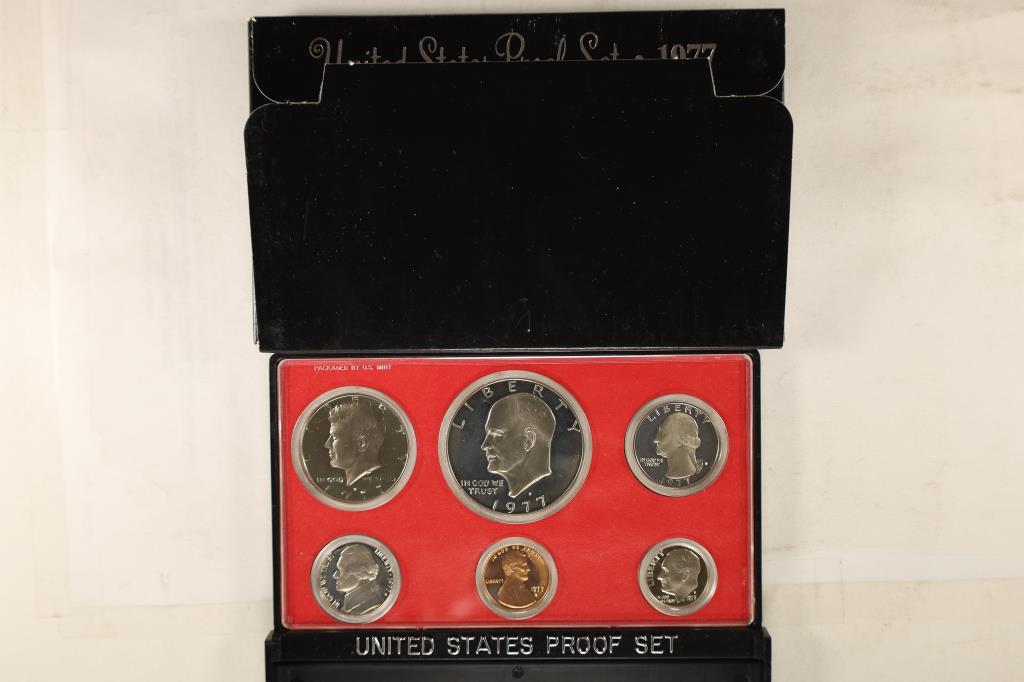 1977 US PROOF SET (WITH BOX) (1 of 2)