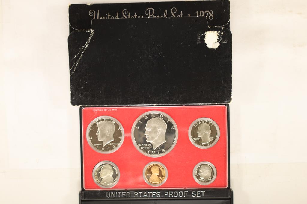 1978 US PROOF SET (WITH BOX) (1 of 2)