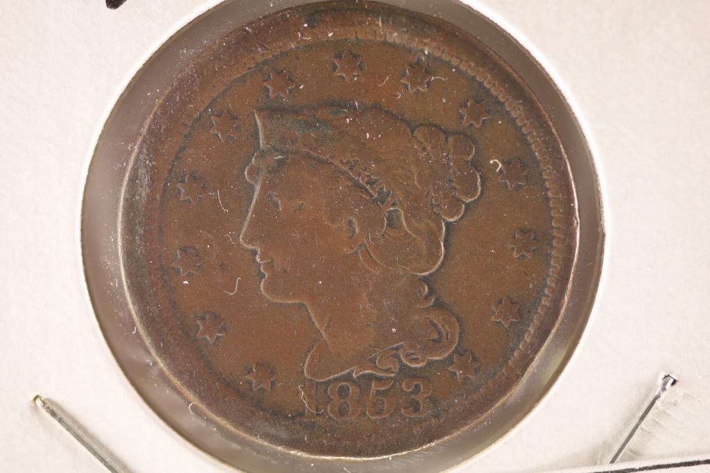 1853 US LARGE CENT (1 of 2)