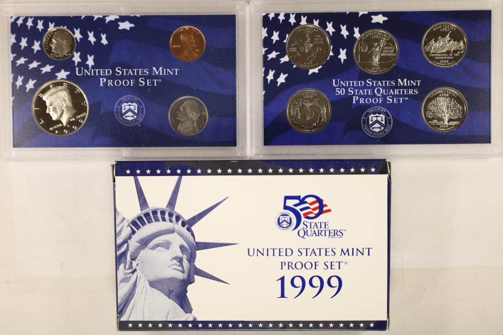 1999 US PROOF SET (WITH BOX) (1 of 2)