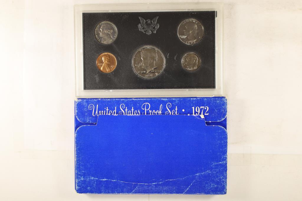 1972 US PROOF SET (WITH BOX) (1 of 2)