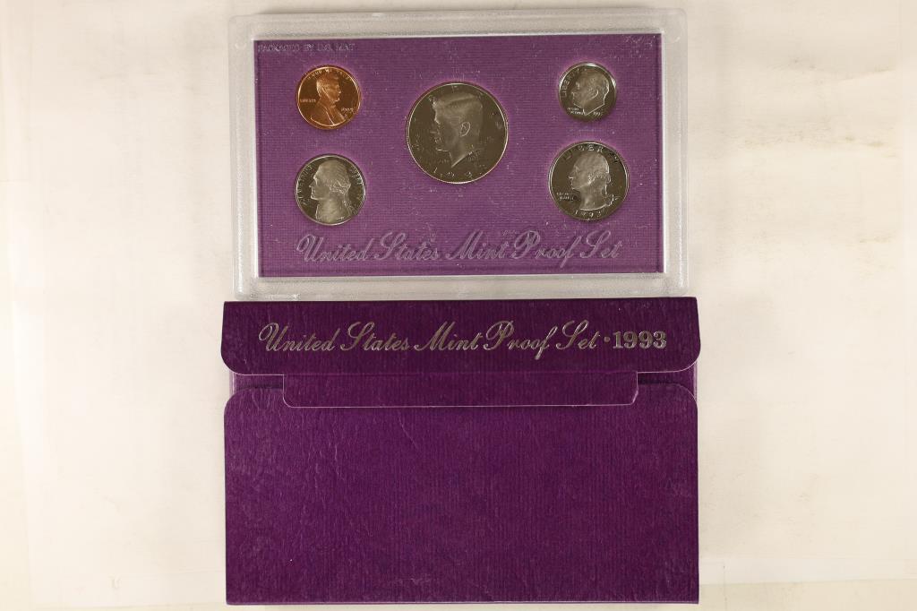 1993 US PROOF SET (WITH BOX) (1 of 2)