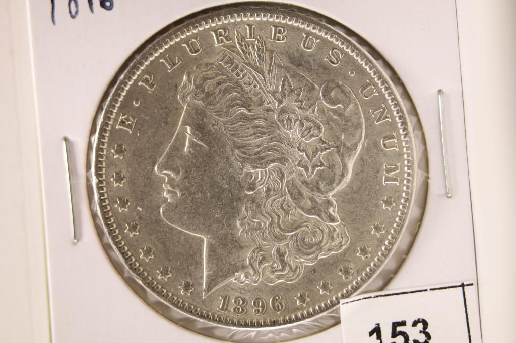 1896 MORGAN SILVER DOLLAR BRILLIANT UNC (1 of 2)