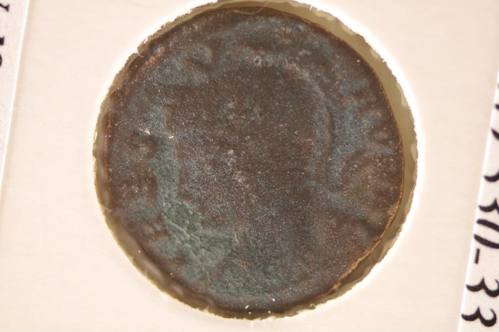 330-333 A.D. COMMEMORATIVE HELMETED ROMA ANCIENT: COIN