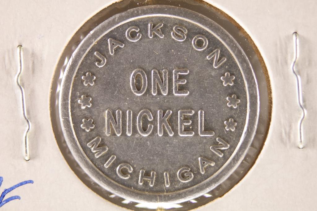 PRISON TOKEN MICHIGAN JACKSON PRISON GOOD FOR (1 of 2)