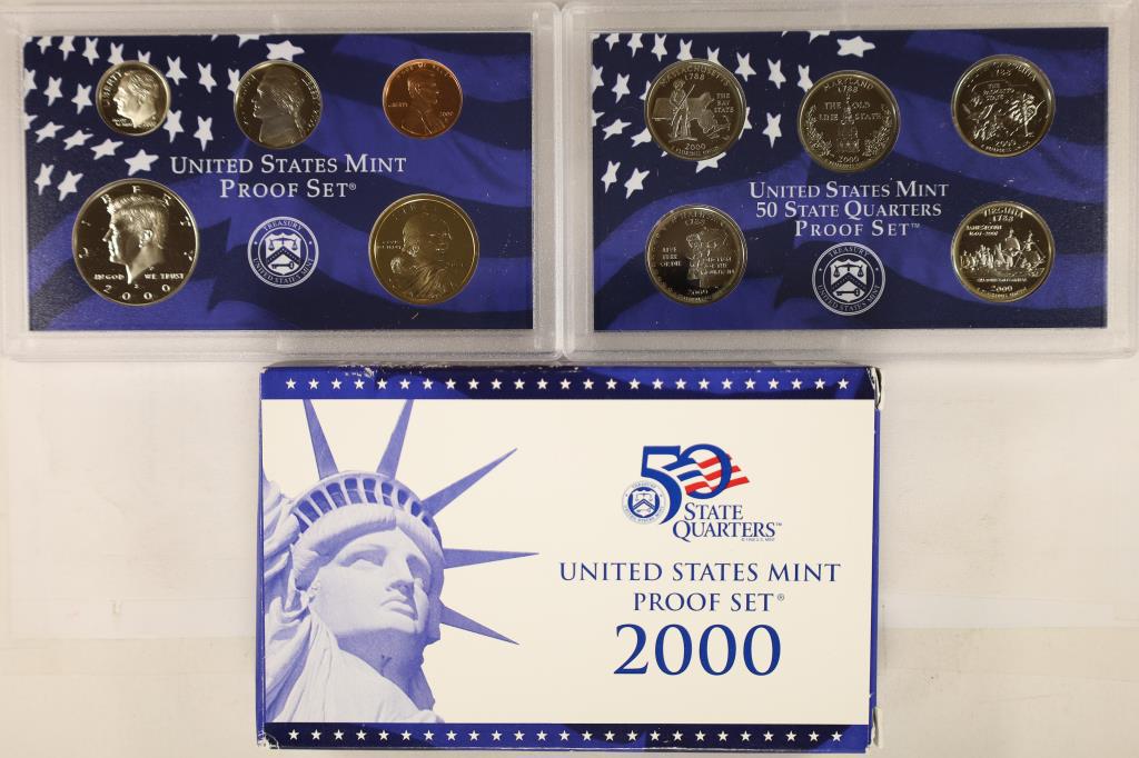 2000 US PROOF SET (WITH BOX) (1 of 2)