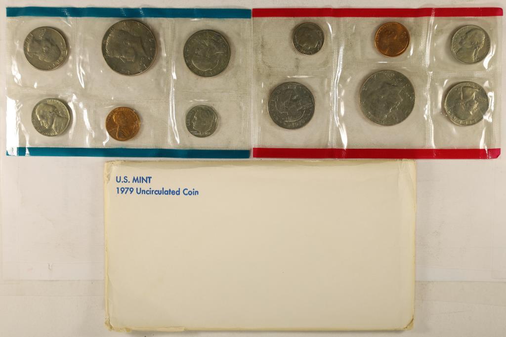 1979 US MINT SET (UNC) P/D (WITH ENVELOPE) (1 of 2)