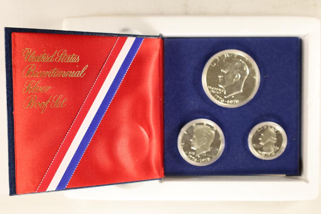 1976-S US BICENTENNIAL SILVER PROOF SET (1 of 3)