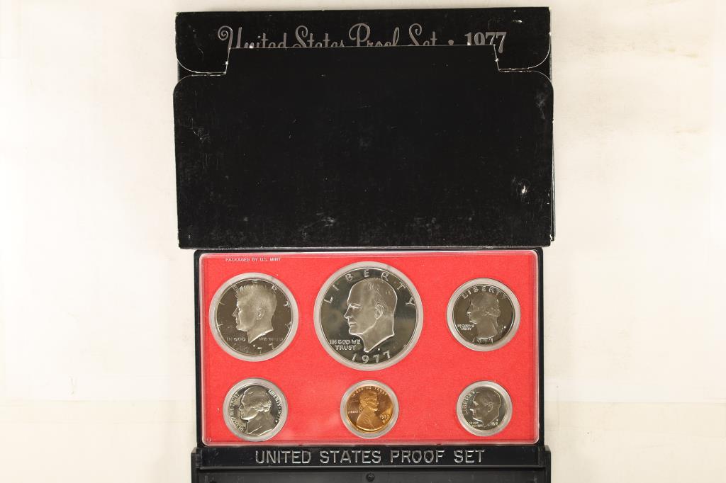 1977 US PROOF SET (WITH BOX) (1 of 2)