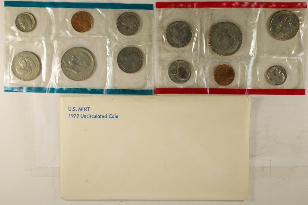 1979 US MINT SET (UNC) P/D (WITH ENVELOPE) (1 of 2)