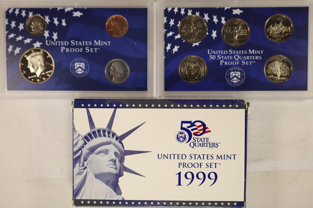 1999 US PROOF SET (WITH BOX) (1 of 2)