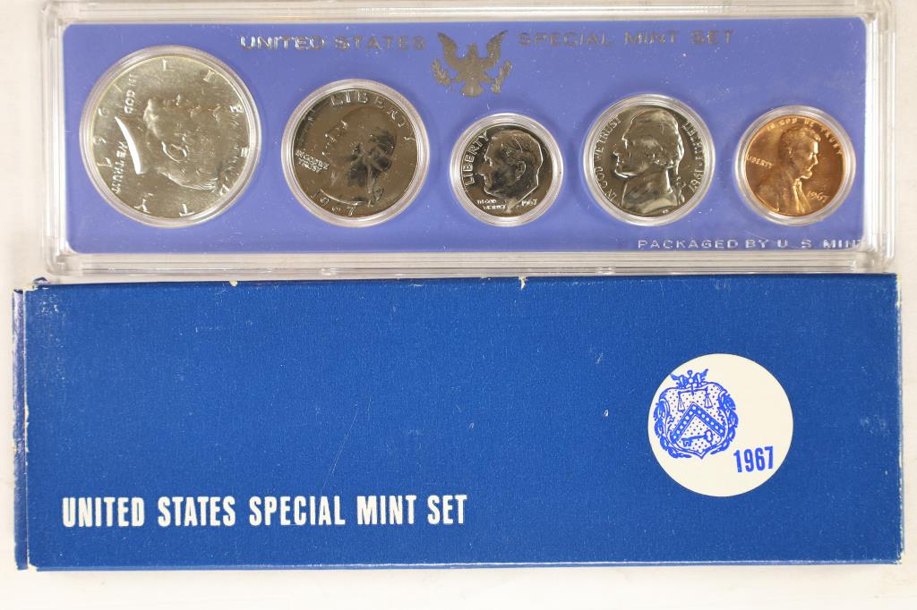 1967 US SPECIAL MINT SET WITH BOX (1 of 2)