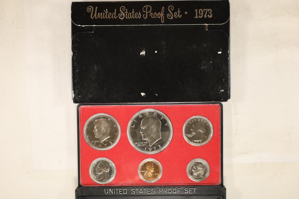 1973 US PROOF SET (WITH BOX) (1 of 2)