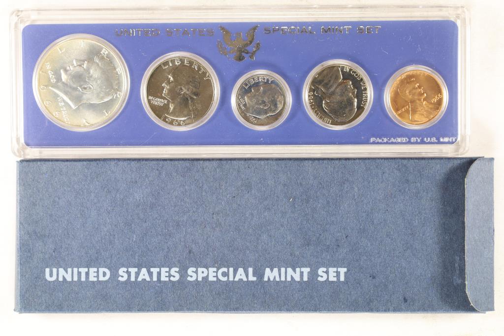 1966 US SPECIAL MINT SET WITH BOX (1 of 2)