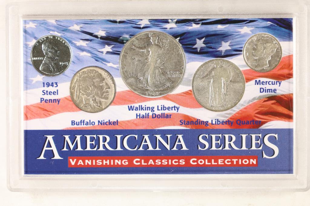 AMERICANA SERIES VANISHING COLLECTION SET CONTAINS (1 of 2)