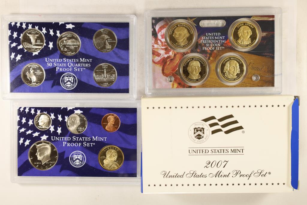 2007 US PROOF SET (WITH BOX) (1 of 2)