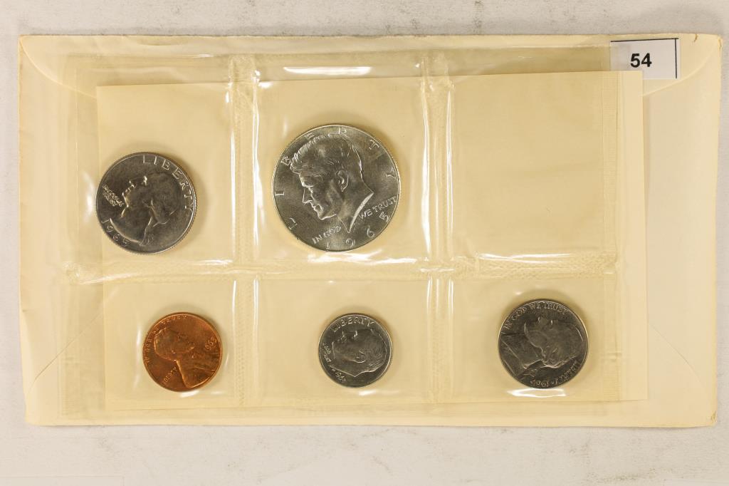 1965 US SPECIAL MINT SET WITH ENVELOPE (1 of 2)