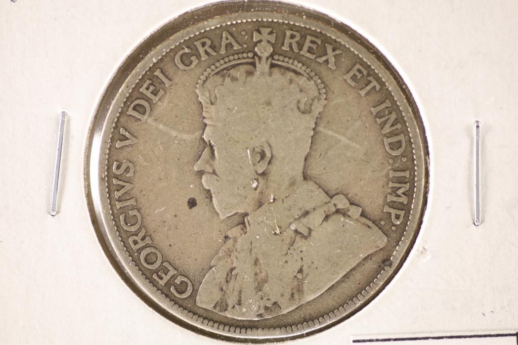 1917 CANADA SILVER 50 CENT (1 of 2)