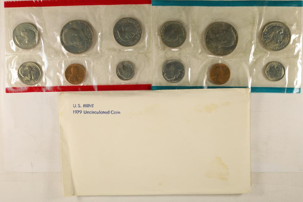 1979 US MINT SET (UNC) P/D (WITH ENVELOPE) (1 of 2)