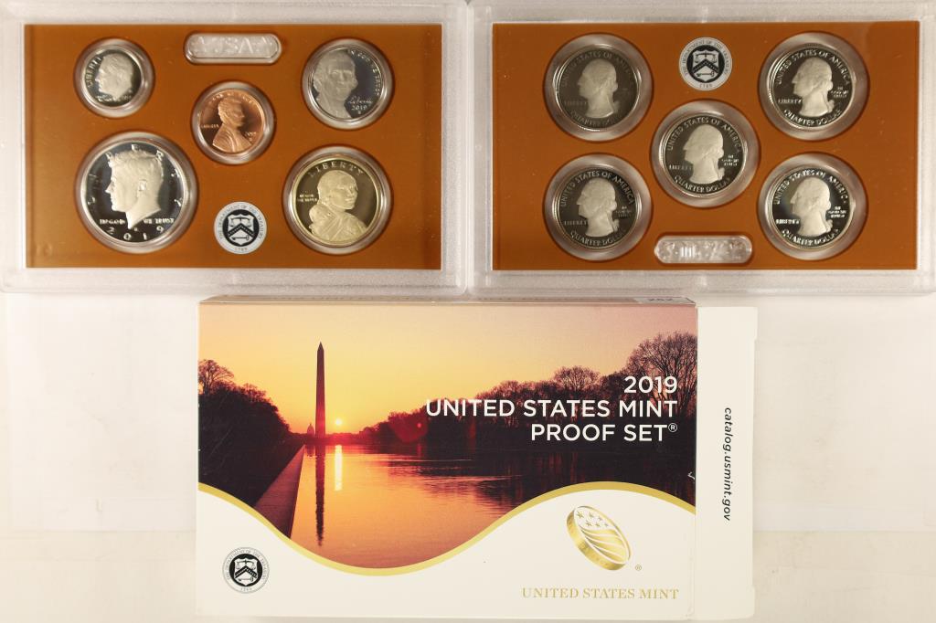 2019 US PROOF SET (WITH BOX) (1 of 2)