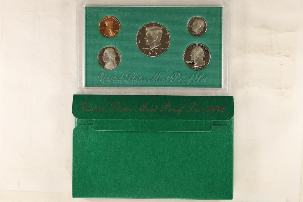 1997 US PROOF SET (WITH BOX) (1 of 2)