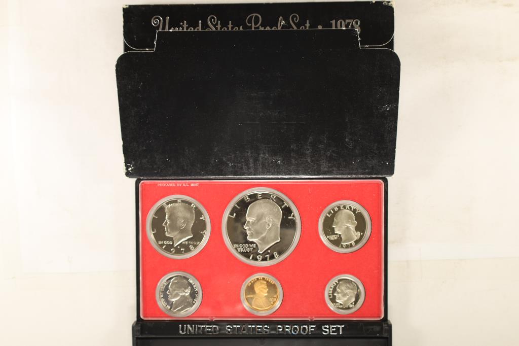 1978 US PROOF SET (WITH BOX) (1 of 2)