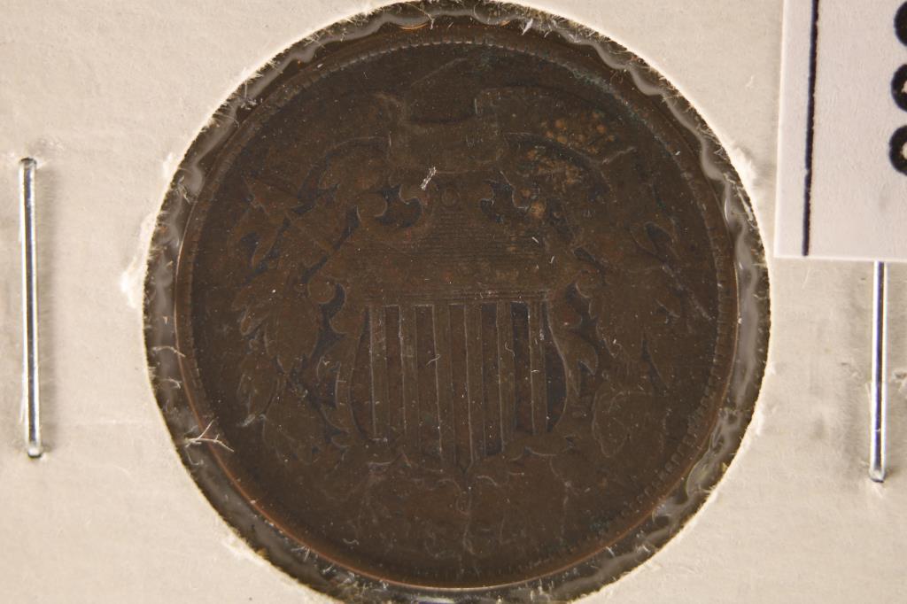 1864 US TWO CENT PIECE (1 of 2)