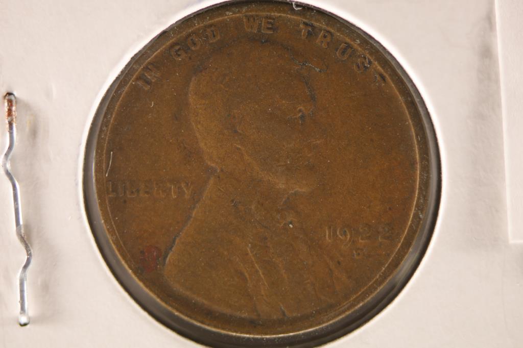1922-D LINCOLN CENT (SEMI-KEY) (1 of 2)