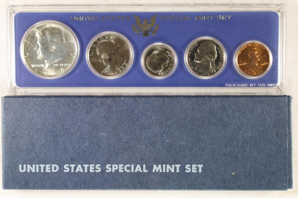 1966 US SPECIAL MINT SET WITH BOX (1 of 2)