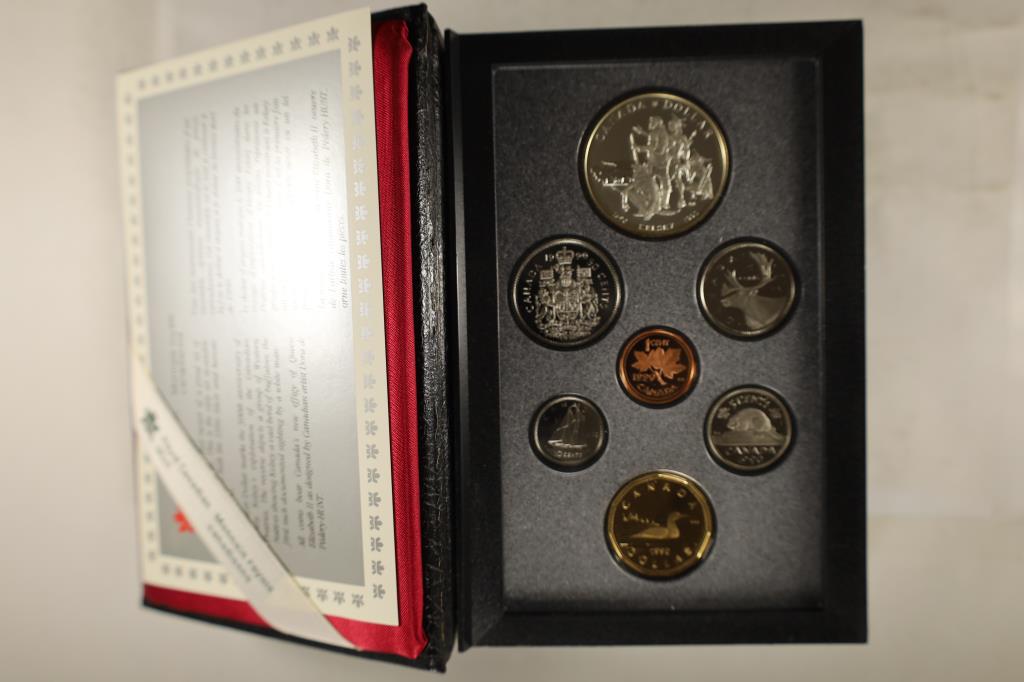 1990 CANADA DOUBLE DOLLAR PROOF SET "KELSEY" (1 of 3)