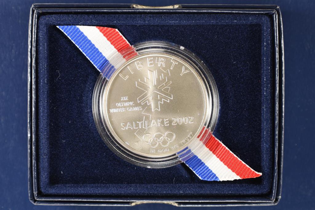 2002-P SALT LAKE CITY WINTER OLYMPIC GAMES UNC (1 of 3)