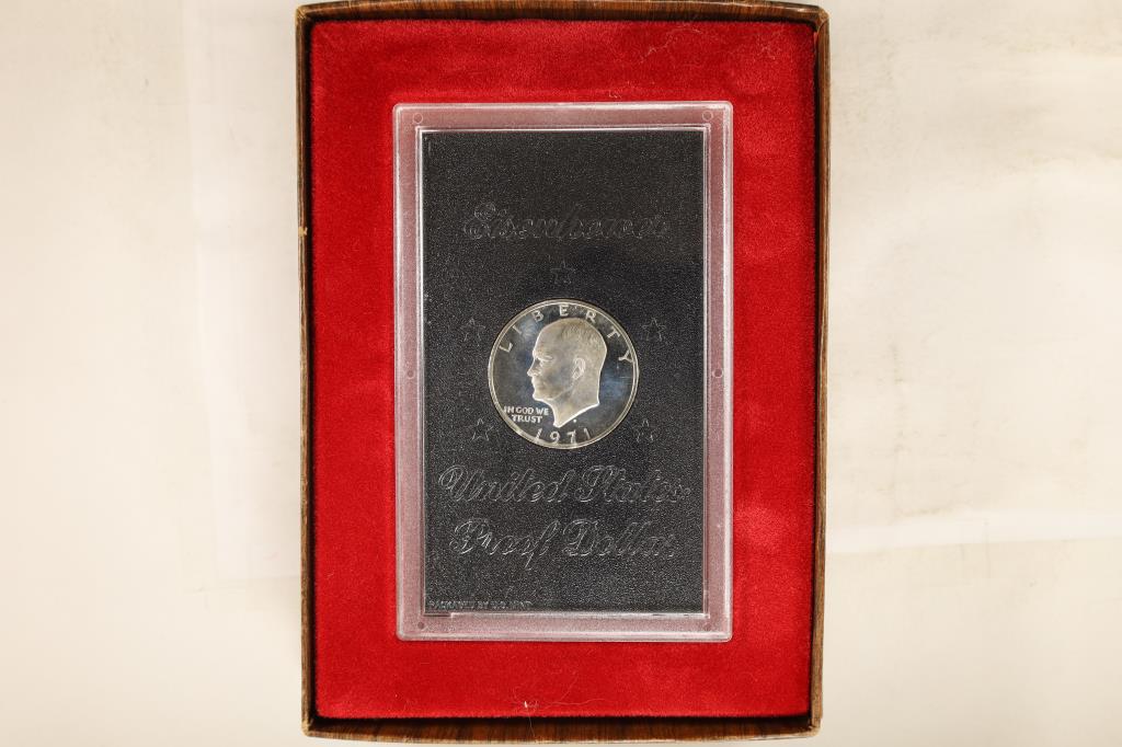 1971-S IKE SILVER DOLLAR (BROWN PACK) (1 of 3)