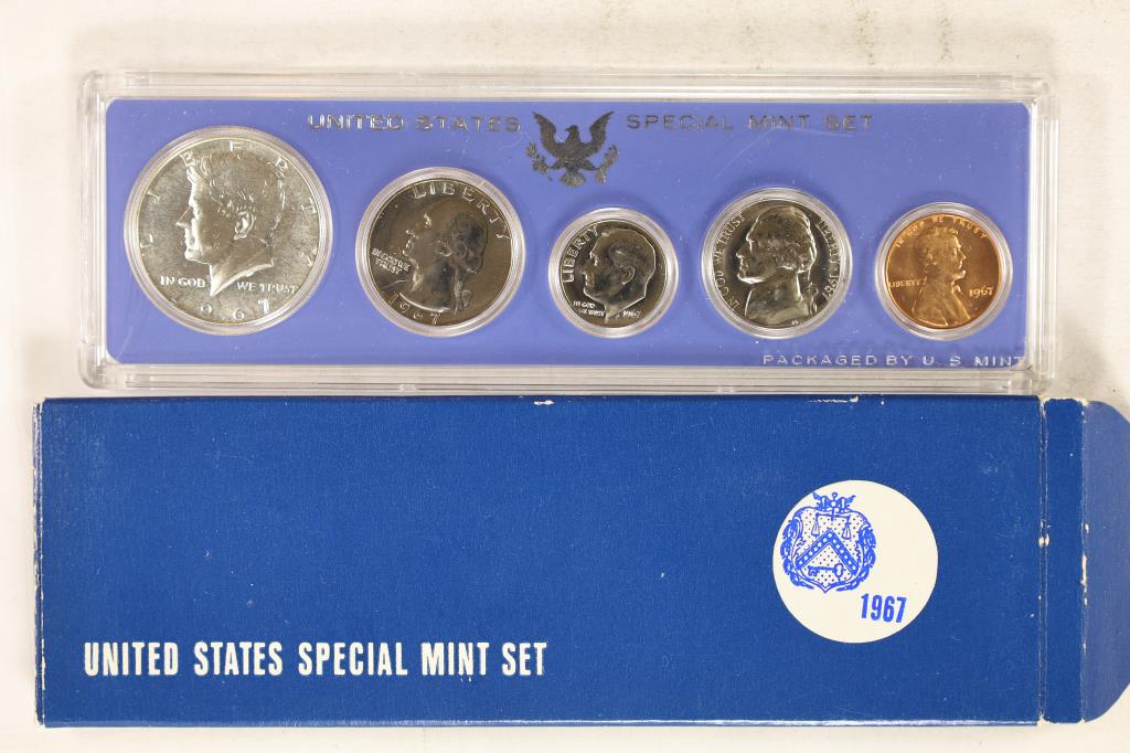 1967 US SPECIAL MINT SET WITH BOX (1 of 2)