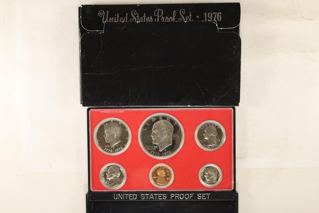 1976 US PROOF SET (WITH BOX) (1 of 2)