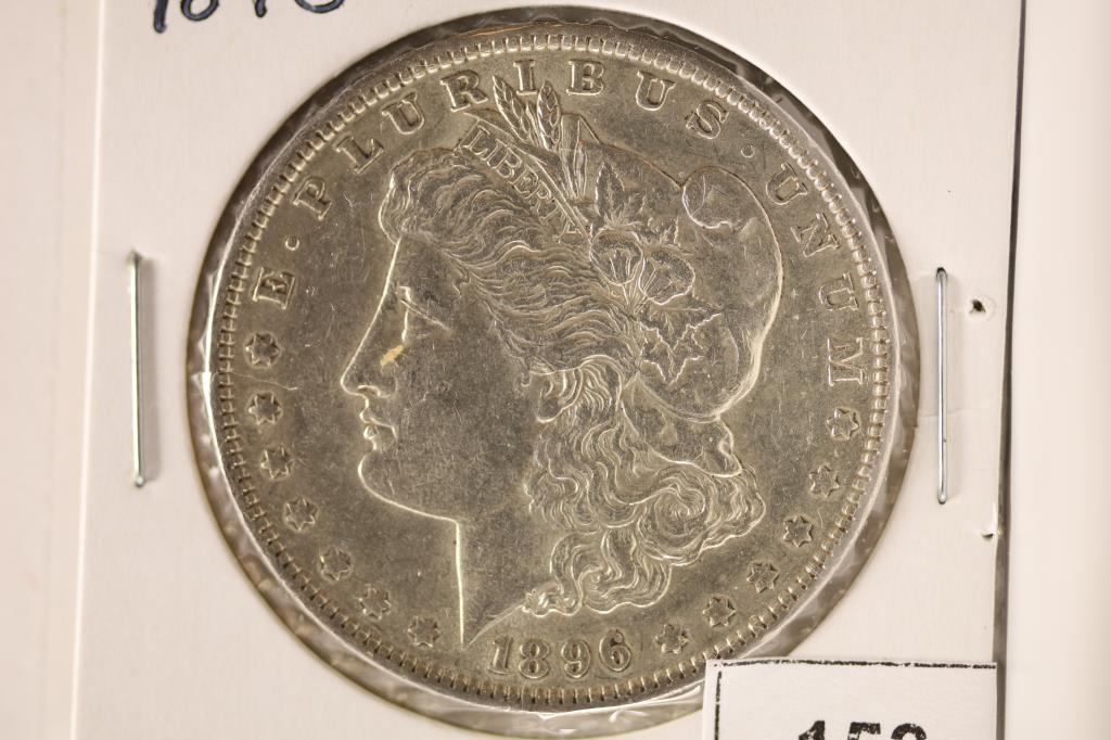 1896 MORGAN SILVER DOLLAR AU (1 of 2)