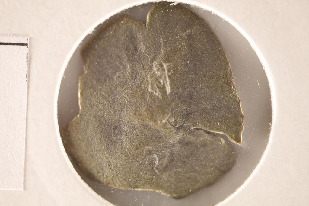 1045-1353 A.D. BYZANTINE CUPPED ANCIENT COIN: JESUS CHRIST ON OBV.