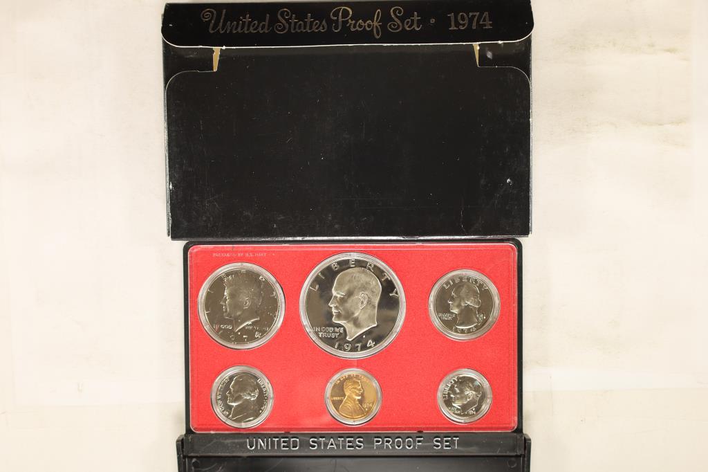 1974 US PROOF SET (WITH BOX) (1 of 2)