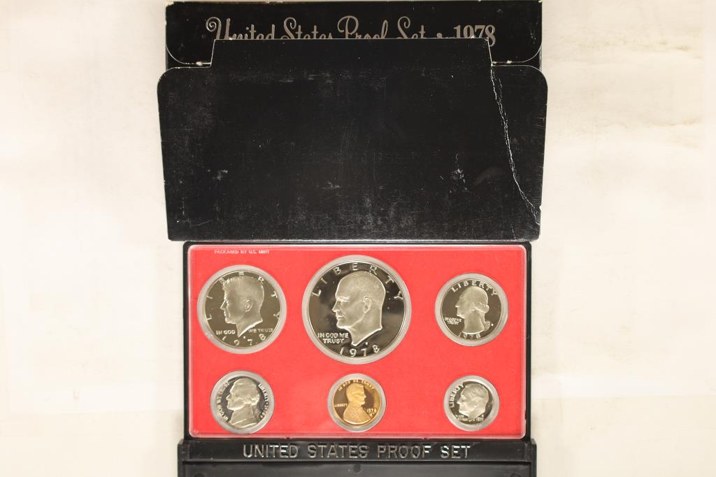 1978 US PROOF SET (WITH BOX) (1 of 2)