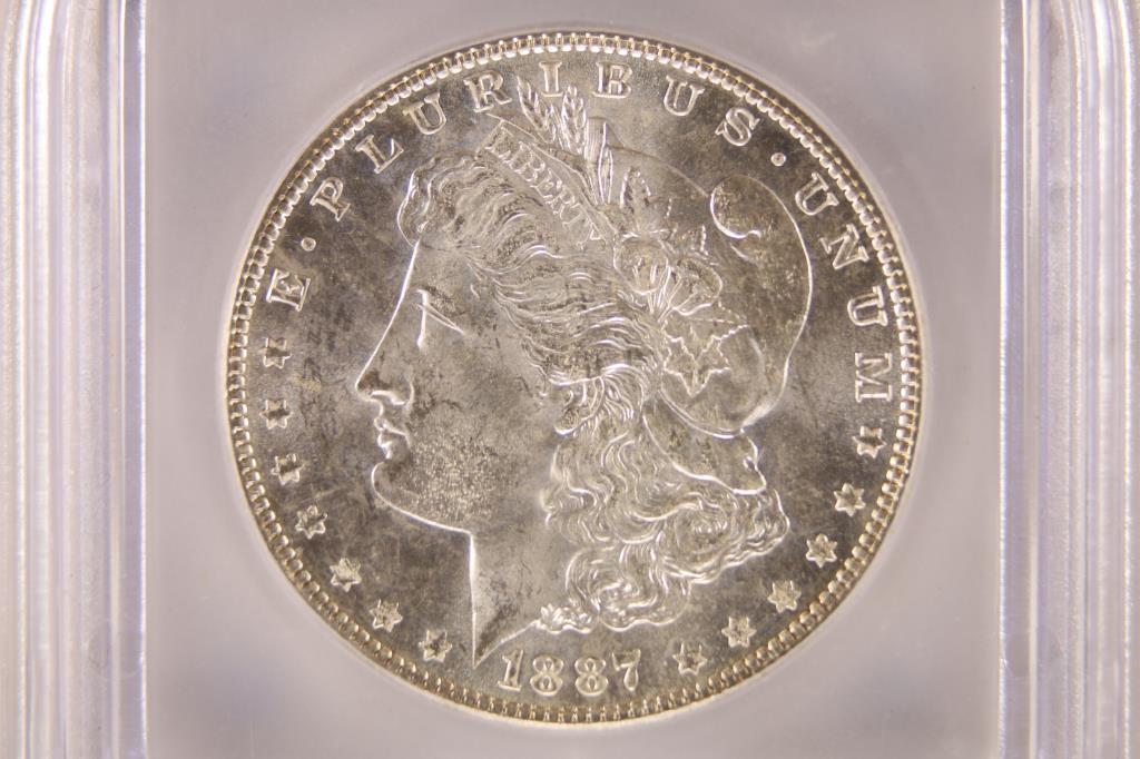 1887 MORGAN SILVER DOLLAR ICG MS64 VAM-12A (1 of 3)