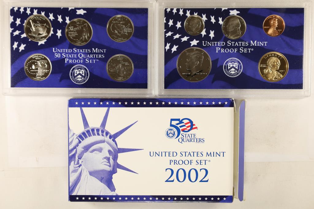 2002 US PROOF SET (WITH BOX) (1 of 2)