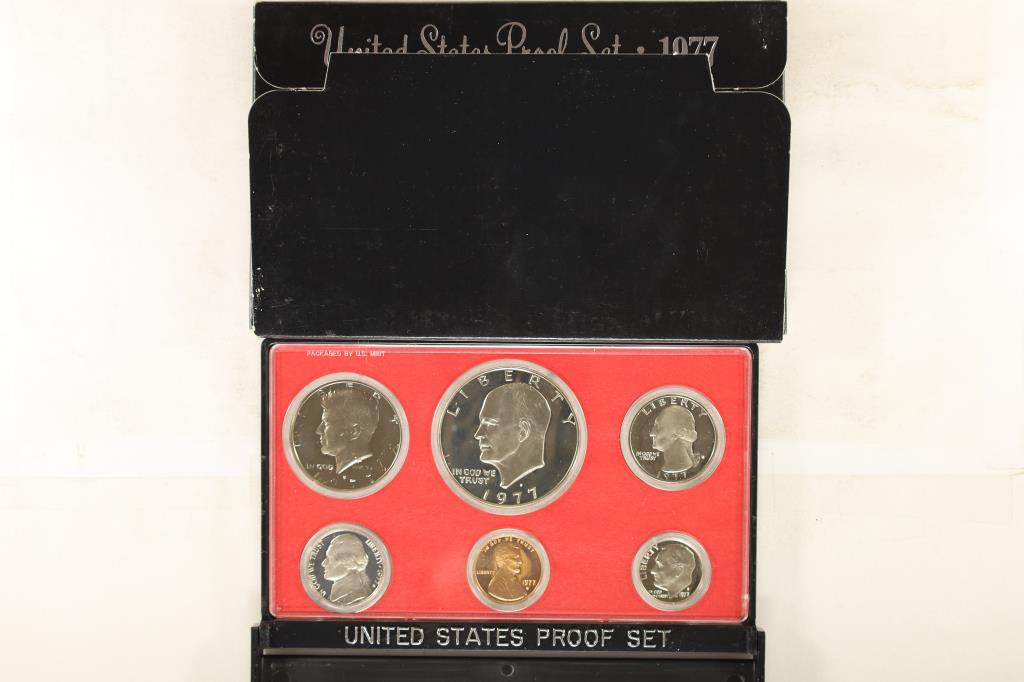 1977 US PROOF SET (WITH BOX) (1 of 2)