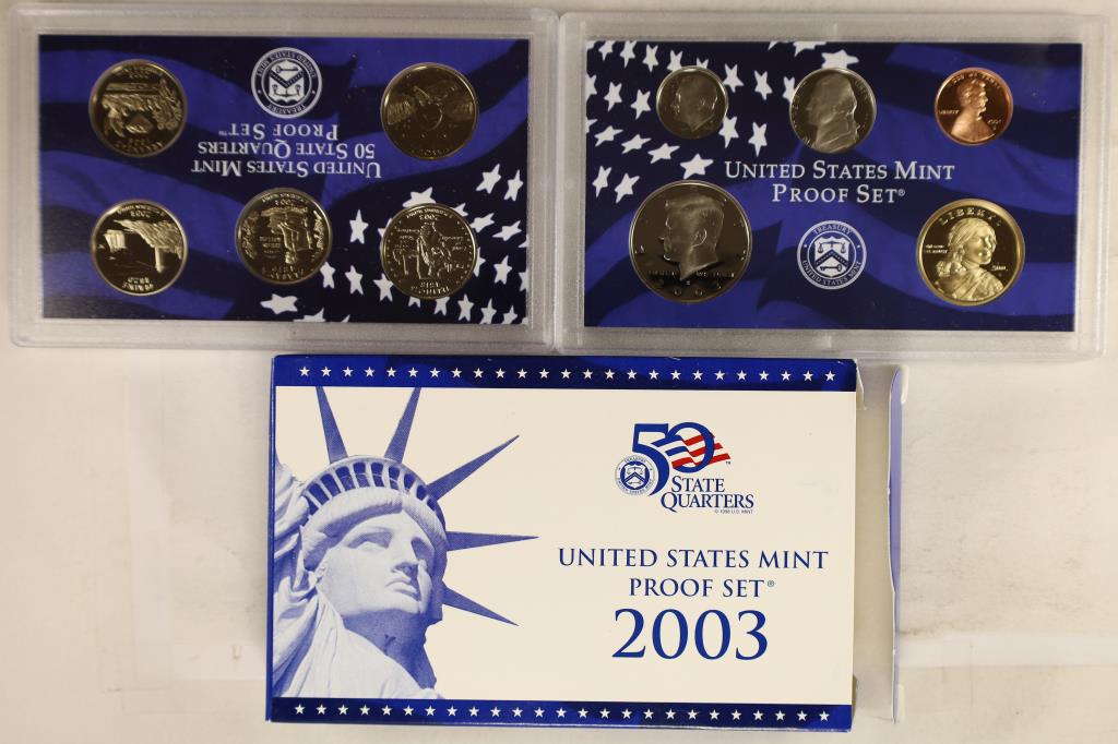 2003 US PROOF SET (WITH BOX) (1 of 2)