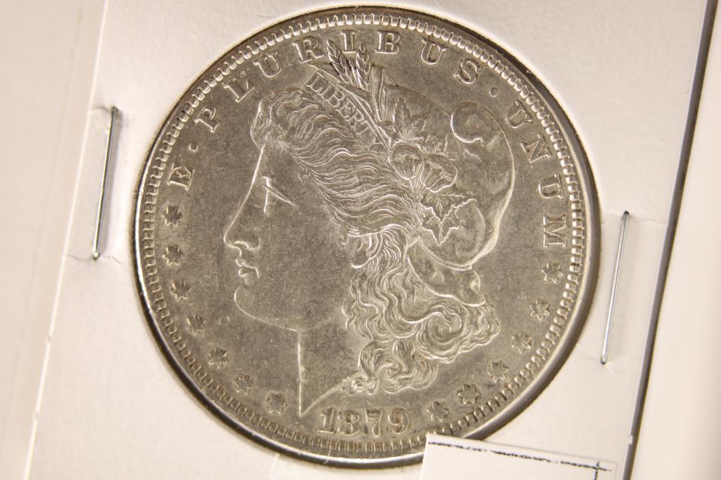 1879 MORGAN SILVER DOLLAR UNC (1 of 2)