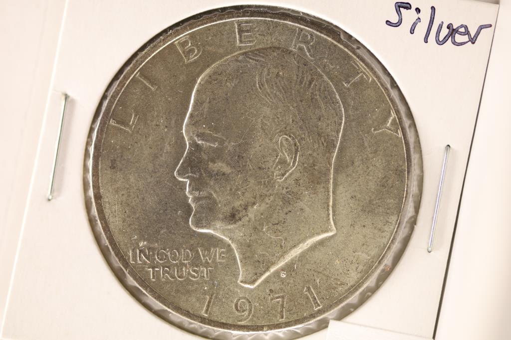 1971-S SILVER IKE DOLLAR (1 of 2)