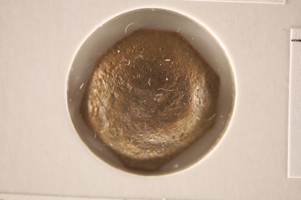 1045-1353 A.D. CUPPED BYZANTINE ANCIENT COIN: JESUS CHRIST ON OBV.