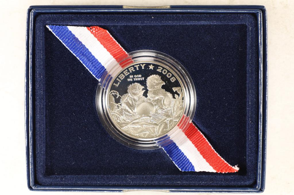 2008-S US BALD EAGLE PROOF HALF DOLLAR IN (1 of 3)