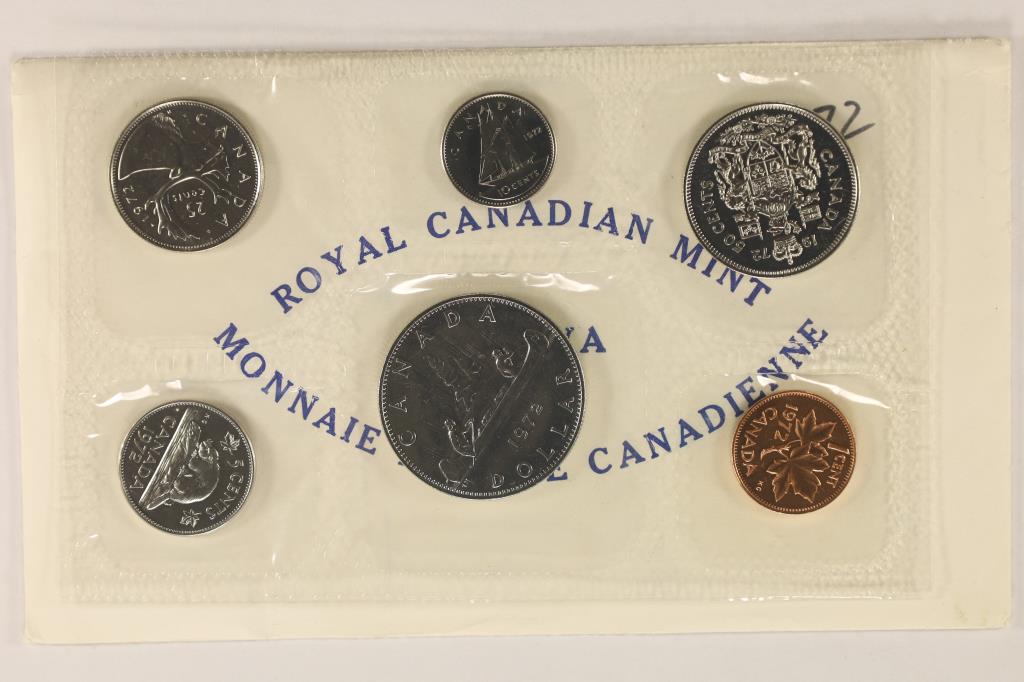1972 CANADA UNC SET WITH ENVELOPE (1 of 2)