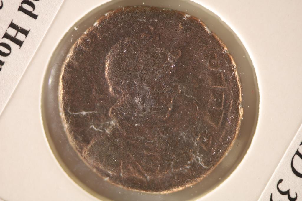 394-423 A.D. HONORIUS ANCIENT COIN (FINE): WATCH FOR OUR NEXT AUCTION ON MONDAY MAY 9TH, 2022 AT 7 PM EDT
